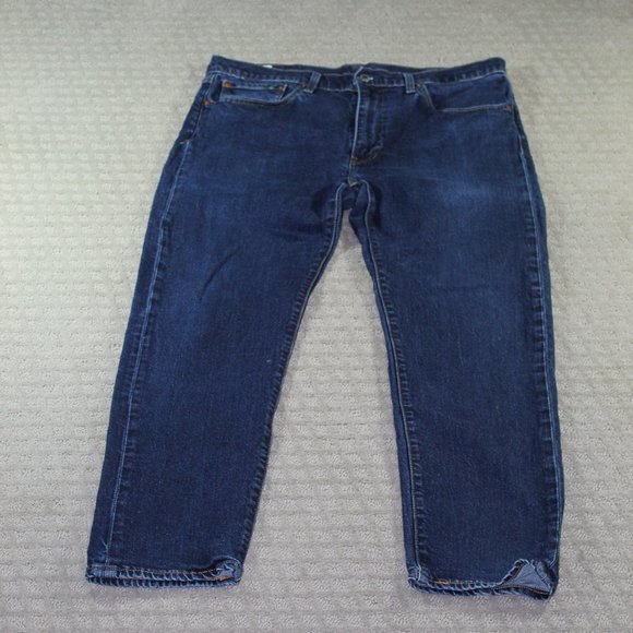 Levi's Premium 502 Blue Jeans 36x30 - Picture 1 of 7
